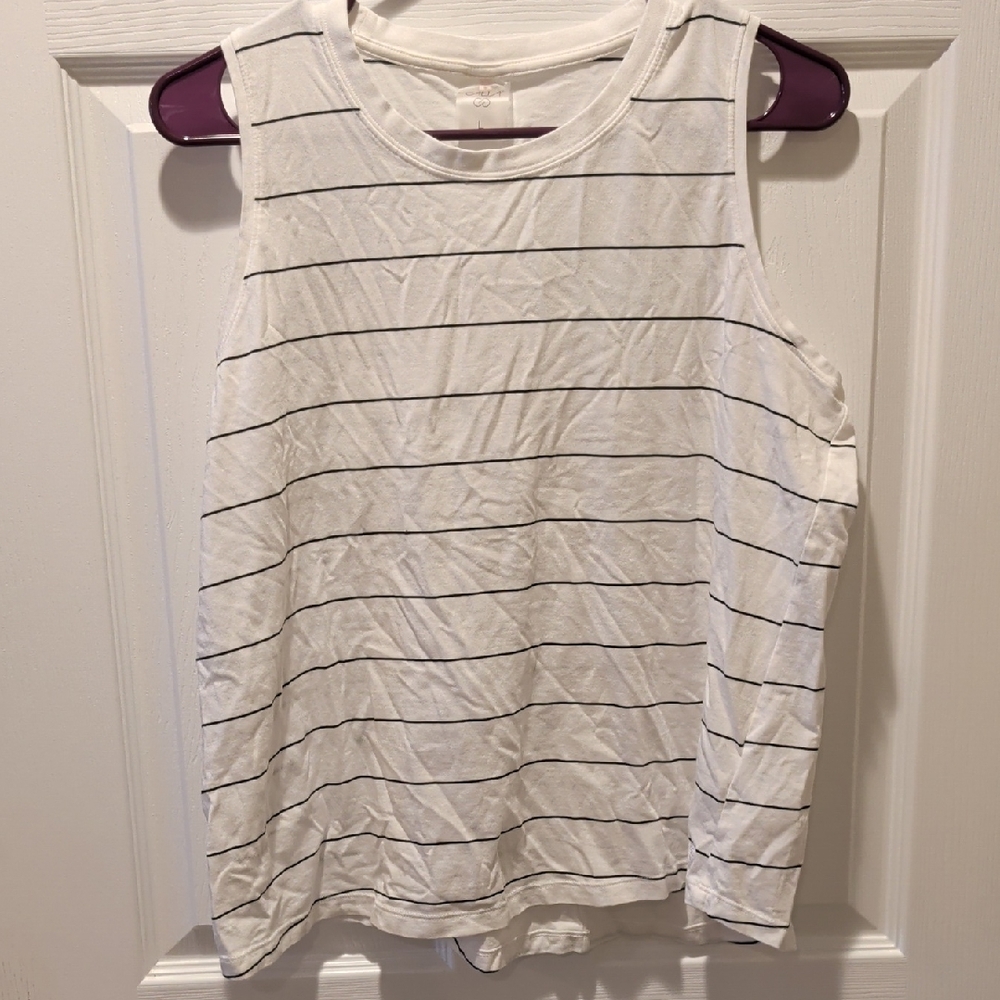 CALIA by Carrie Underwood Striped Tank Top